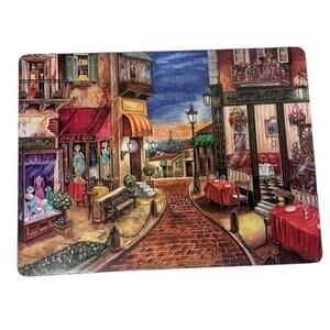 Pimpernel‎ French Boutiques Cork Backed Board Placemats Set of 4